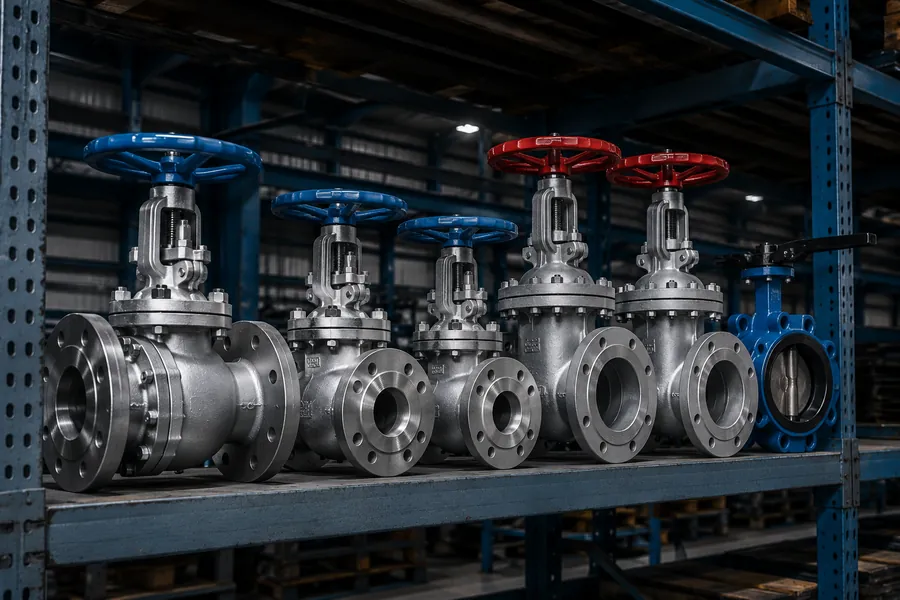 Válvulas industriales de acero